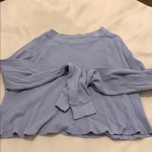 Brandy Melville light lavender, long sleeve crop.